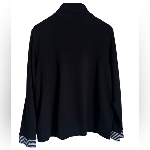 WHITE  STAG Women's Jacket Size XL 16-18 Black Zip Up Long Sleeve Pockets - Picture 2 of 6